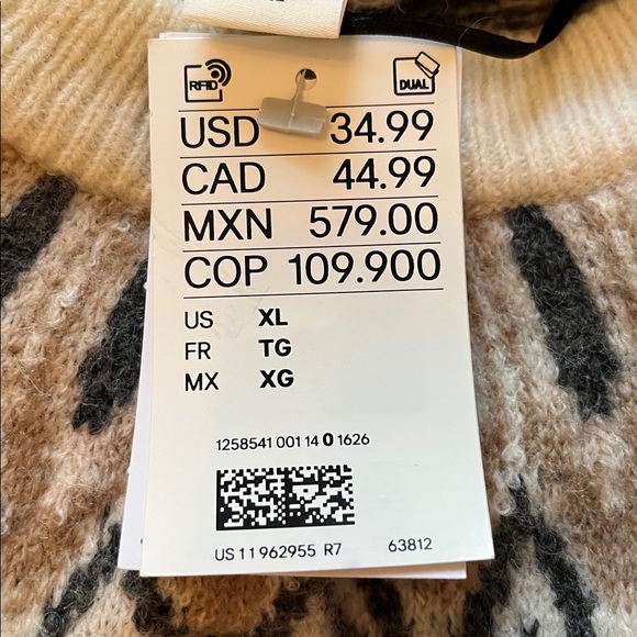 NWT H&M Sea Isle Cardigan Sweater - Picture 7 of 9